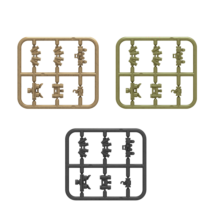 Heavy Equipment Certification - 10pcs/lot Military Assembly Building Blocks Figurine
