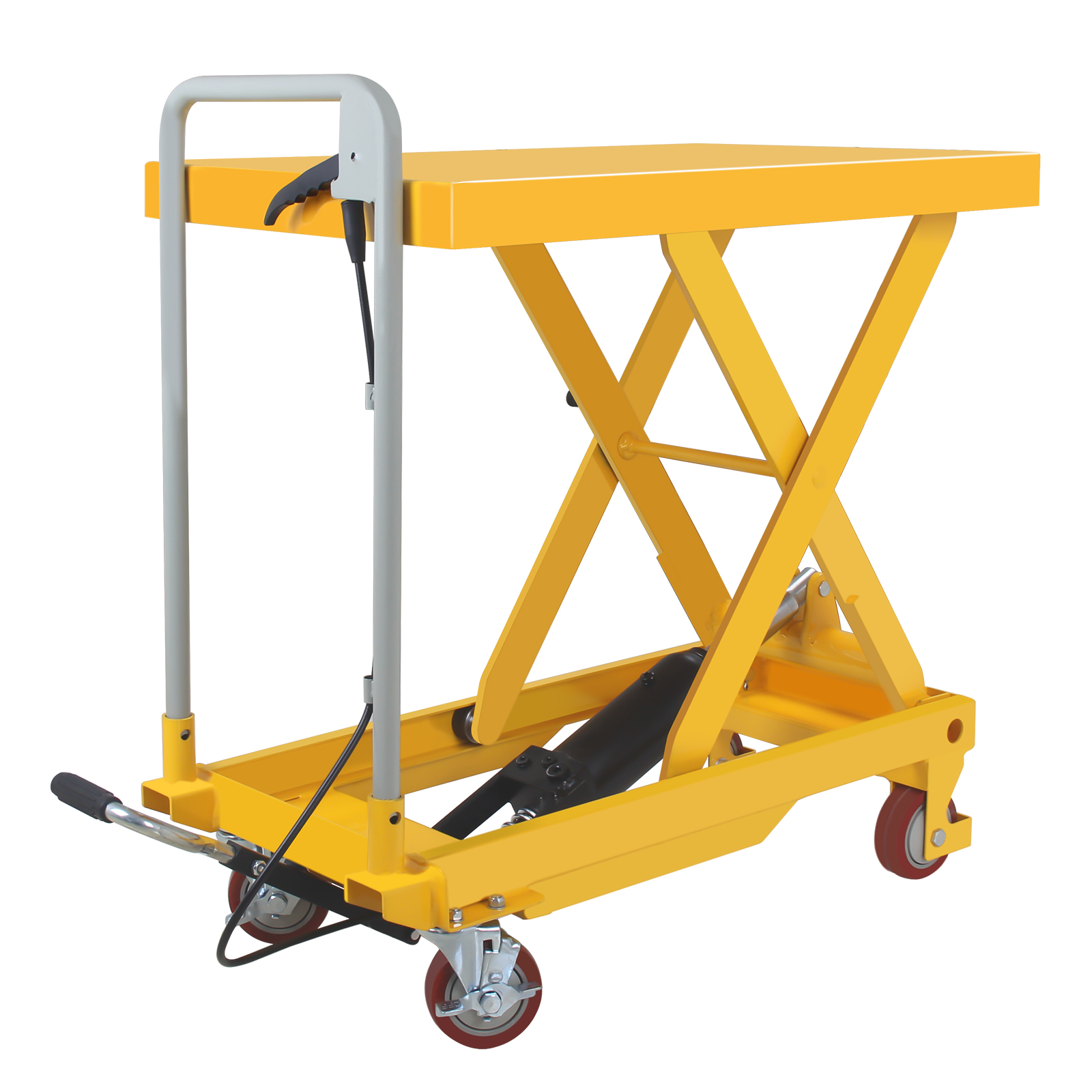 Scissor Lift Table Hydraulic - 500lbs Hydraulic Lift Cart, 9