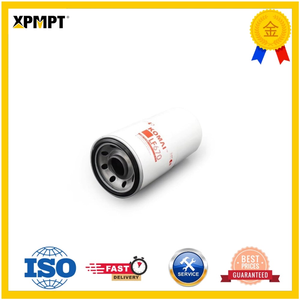 Heavy Equipment Komatsu - 1 Piece Oil Filter 3313279 LF3716