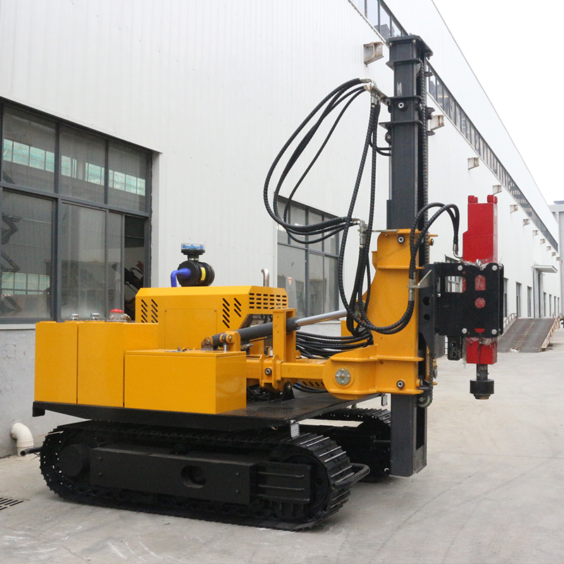 Heavy Equipment Driver - Hydraulic Solar Pile Driver High Efficiency