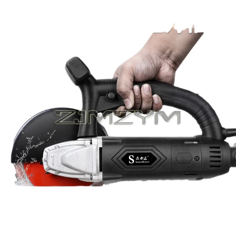 Electric Concrete Cutter - Electric Handheld Slotting Machine Brick Wall