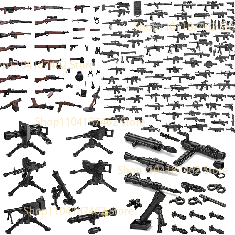 Heavy Equipment Certification - Military Figures Weapons Building Blocks Soldier