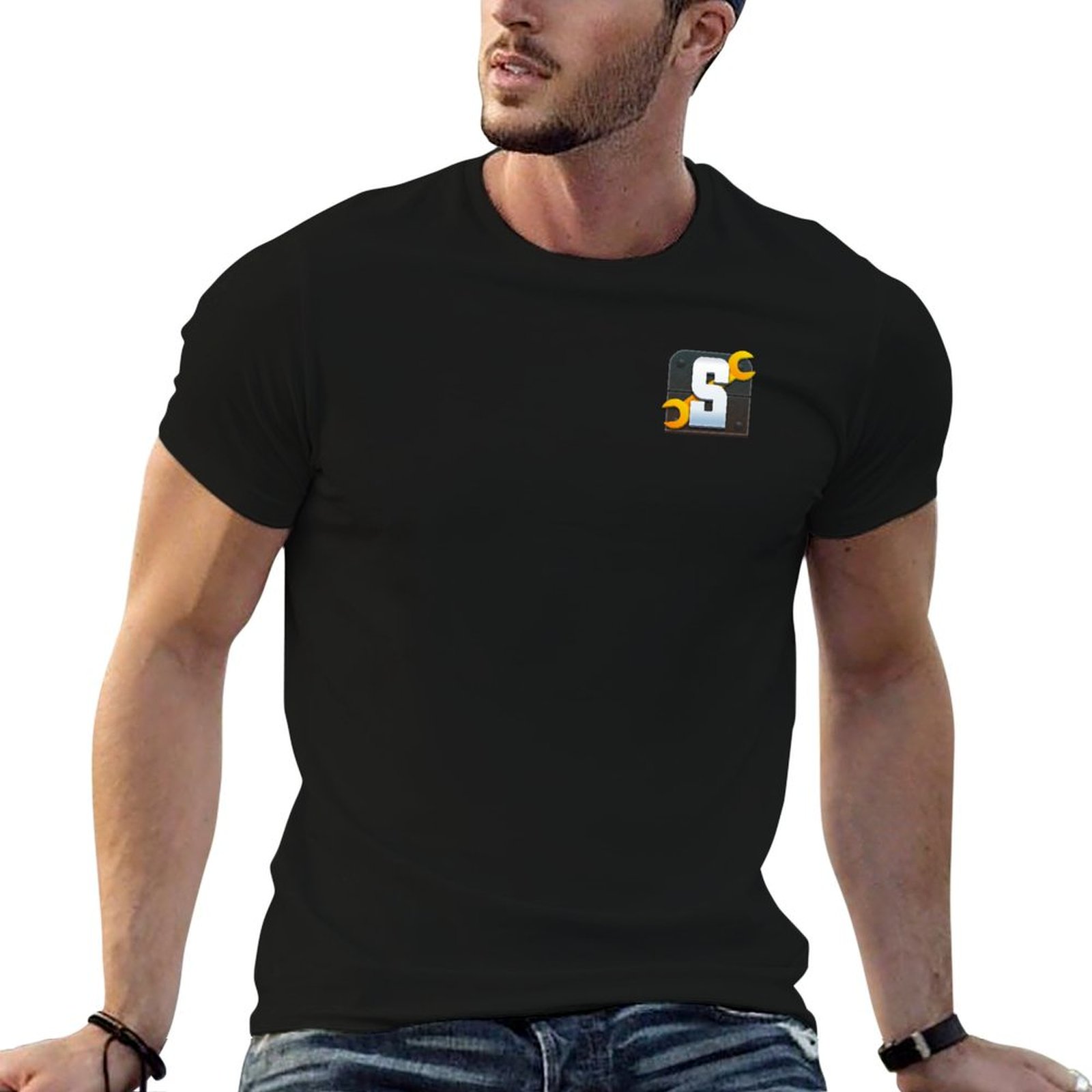 Brand Heavy Equipment - Satisfactory Equip Tools T-Shirt man t