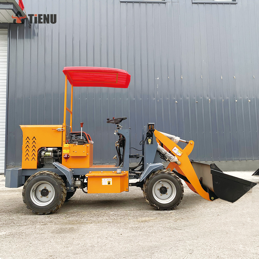 Mini Wheel Loader with Bucket  - đánh giá và giá Wheel Loader