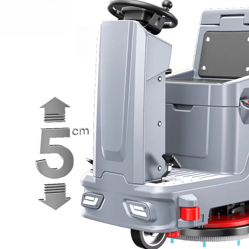 Driving Type Outdoor Industry  - đánh giá và giá Industrial Floor Scrubber