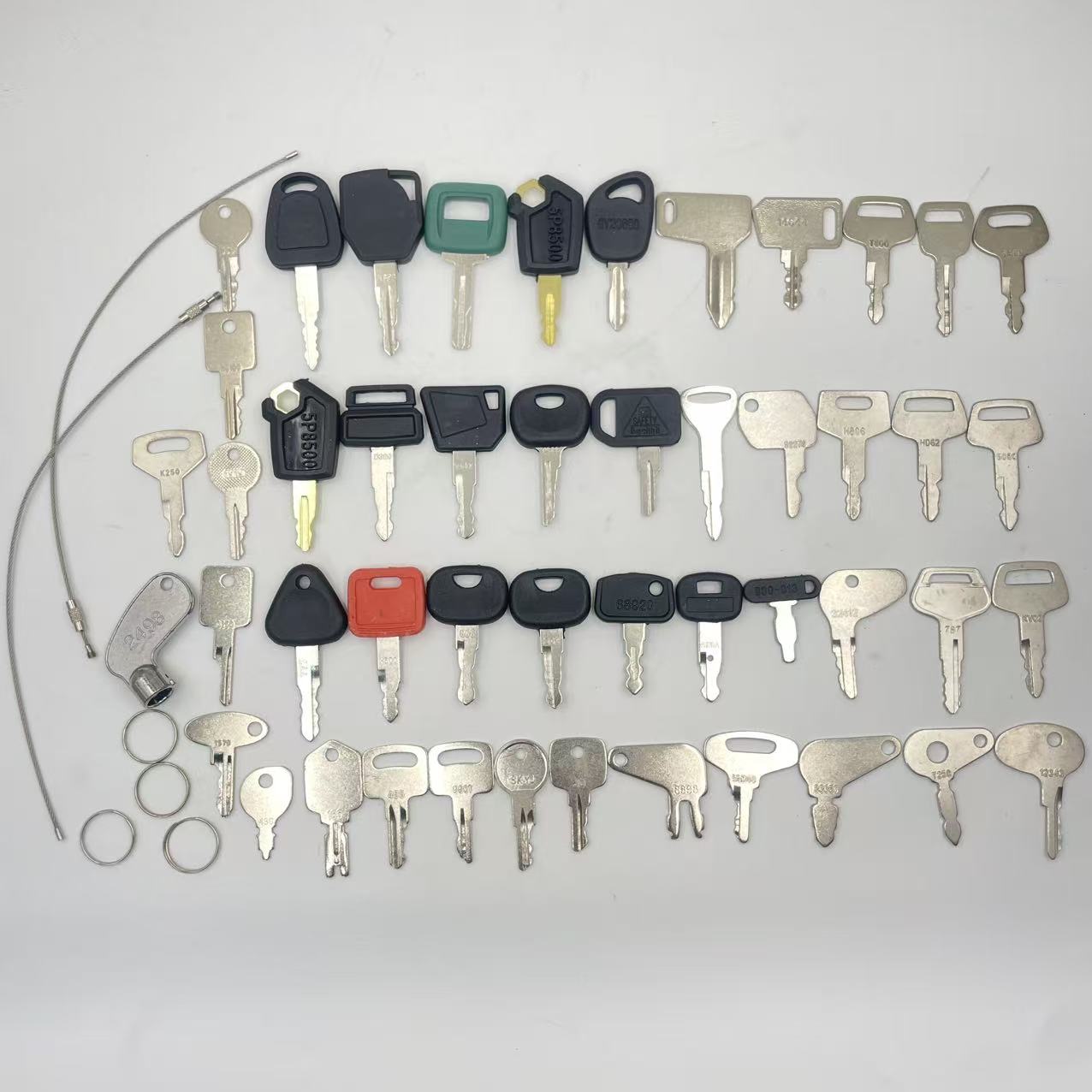 48PCS Heavy Equipment Keys Set - đánh giá và giá Heavy Equipment Komatsu