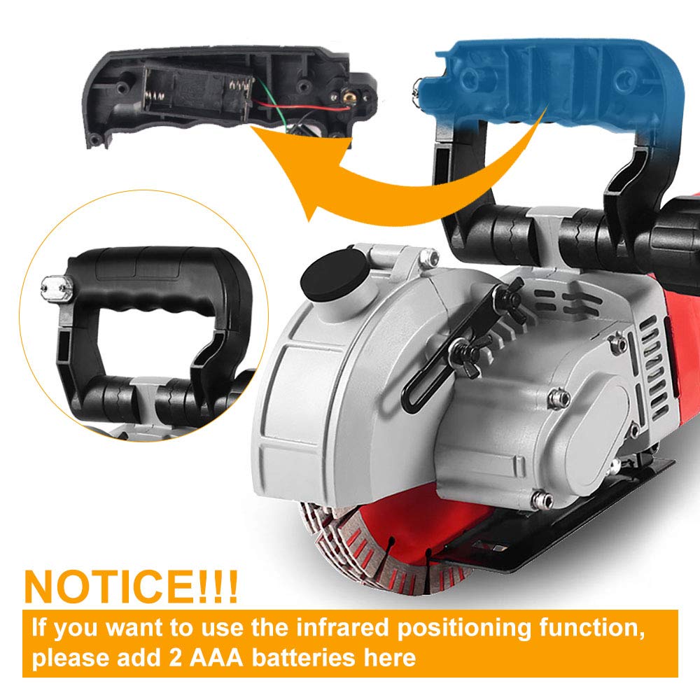 Wall Grooving Machine Channels - đánh giá và giá Electric Concrete Cutter
