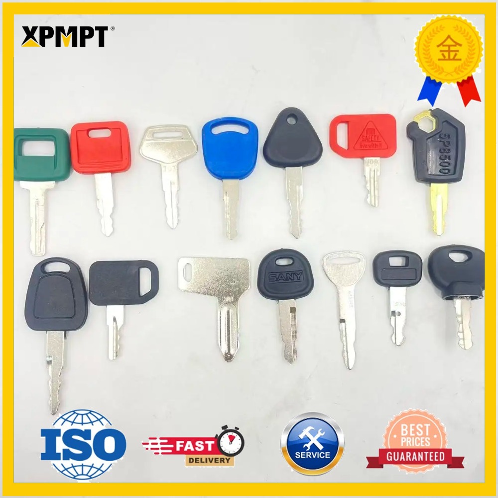 30PCS Heavy Equipment Keys Set - đánh giá và giá Heavy Equipment Komatsu