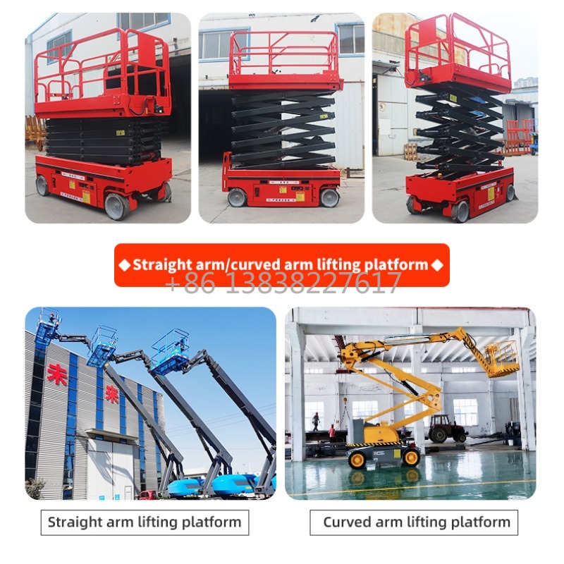 8m-14m Solid Rubber Tires Mobi - đánh giá và giá Scissor Lift Table Hydraulic