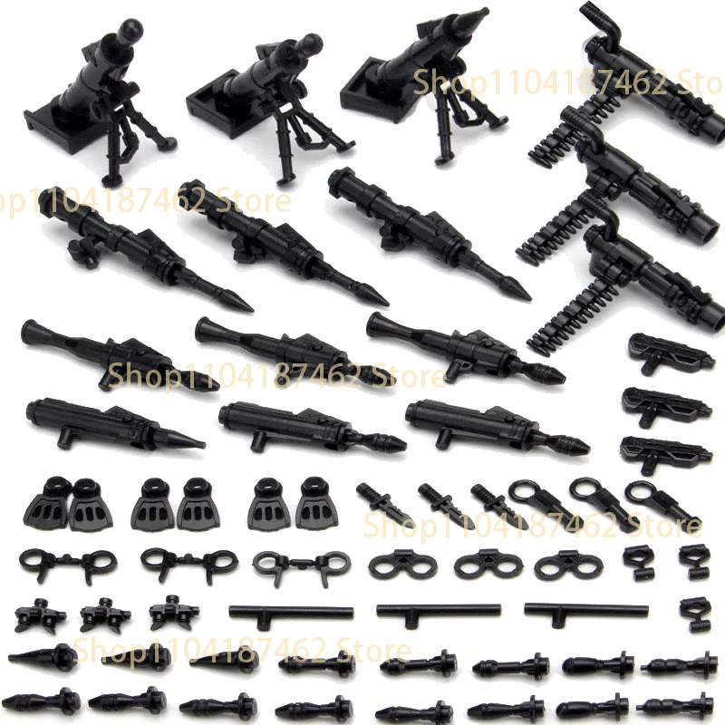 Military Figures Weapons Build - đánh giá và giá Heavy Equipment Certification