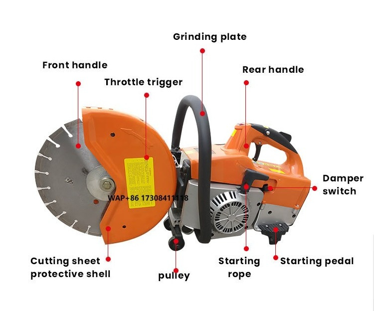 Concrete Road Cutting Machine  - đánh giá và giá Electric Concrete Cutter