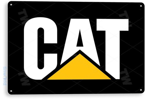 TIN SIGN CAT Mechanic Power To - đánh giá và giá Heavy Equipment Sign