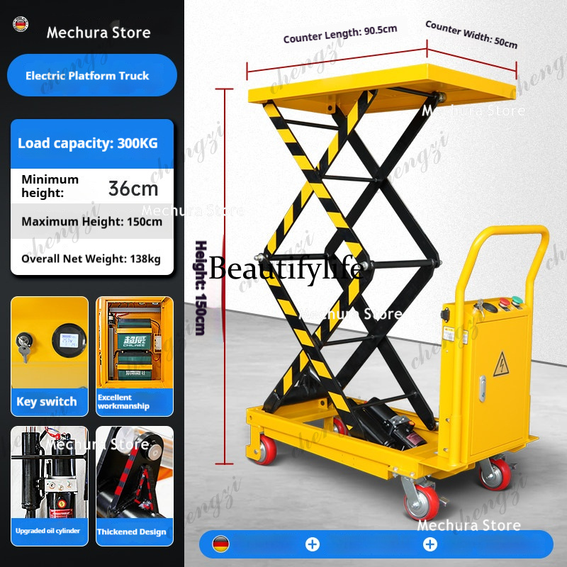 A81 Electric Hydraulic Scissor - đánh giá và giá Scissor Lift Table Hydraulic